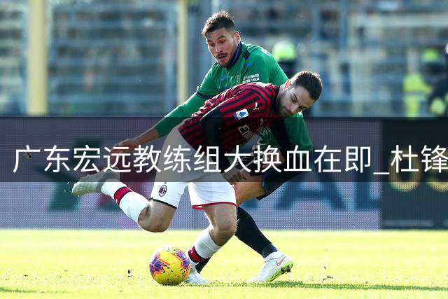 广东宏远教练组大换血在即 杜锋离任时间表曝光引关注